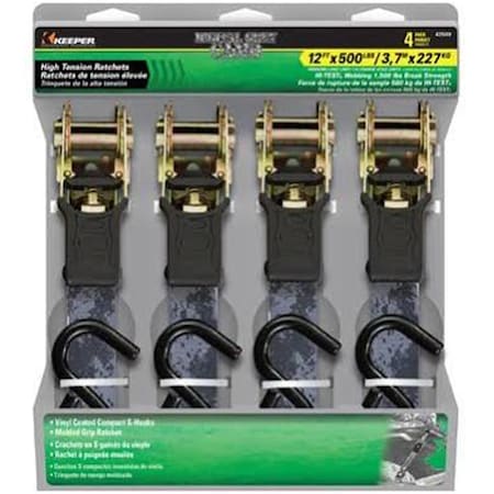 Hampton 12 ft. Keeper Rahet Tie Down, Camo 8869950